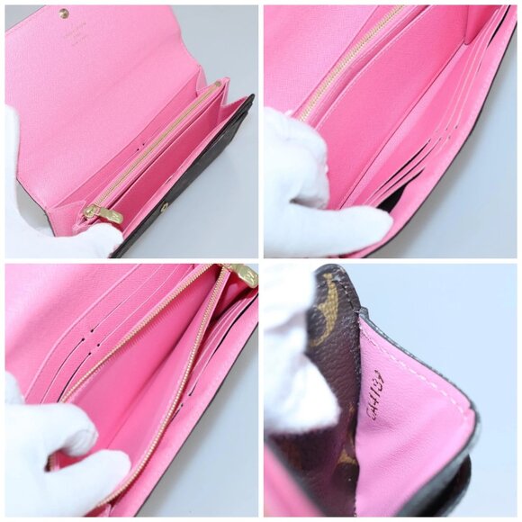 LOUIS VUITTON Monogram Vivienne Portefeuille Sarah Wallet M68491 LV Auth 141194M - Picture 16 of 16